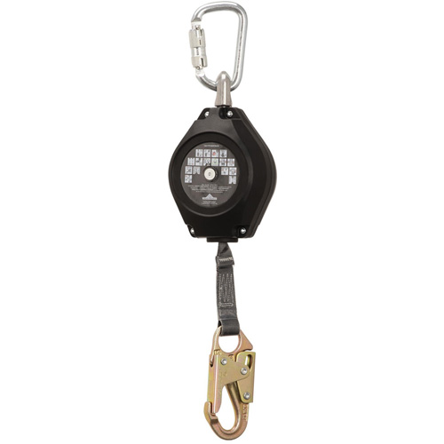SRL-80302-18LE Self-Retracting Lifeline, 18', Dyneema&reg;, Swivel Sécurité Médic