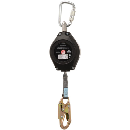 SRL-80302-18LE Self-Retracting Lifeline, 18', Dyneema&reg;, Swivel Sécurité Médic