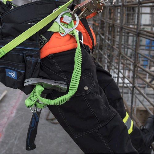 TT-9901 Standard Lanyard, Bungee, Dual Carabiner Sécurité Médic
