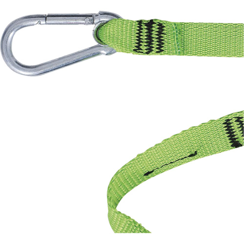 TT-9902-BULK Standard Lanyard Box, Bungee, Dual Carabiner Sécurité Médic