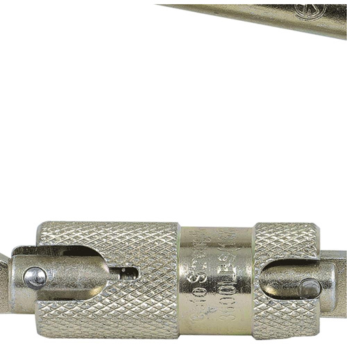 CP-03015-1 Mousqueton zingu&eacute; avec ouverte de portique de 1", Acier Sécurité Médic