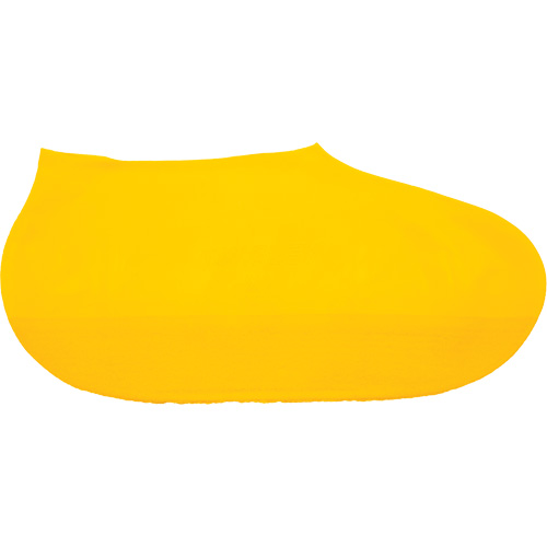 Boot Saver&reg; Disposable Shoe Cover, Medium, Rubber Latex, Yellow Sécurité Médic