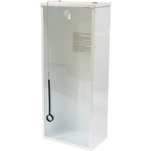 Light-Duty Fire Extinguisher Cabinet, 10" W x 24" H x 6" D Sécurité Médic
