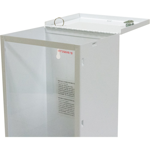 Light-Duty Fire Extinguisher Cabinet, 10" W x 24" H x 6" D Sécurité Médic