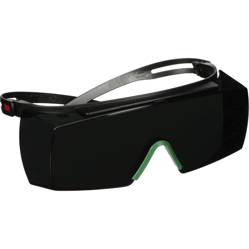 SecureFit 3700 Series Safety Glasses SF3750AS-BLK, Grey/IR 5.0 Lens, Anti-Scratch, ANSI Z87+/Meets/Exceeds CSA Z94.3 Sécurité Médic