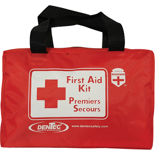 Trousse de premiers soins Shield, R&eacute;pond ou surpasse la norme CSA Z1220-24 type 2 environnements &agrave; faible risque, Petit (2-25 travailleurs) Sécurité Médic