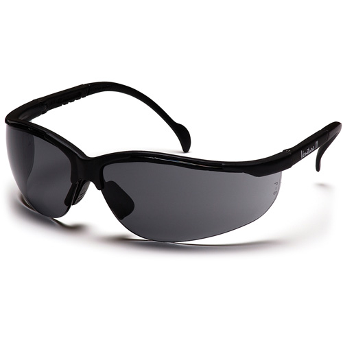 Venture II&reg; Half-Frame Safety Glasses, Grey Lens, Anti-Fog/Anti-Scratch/Anti-Static, ANSI Z87+/Meets/Exceeds CSA Z94.3 Sécurité Médic
