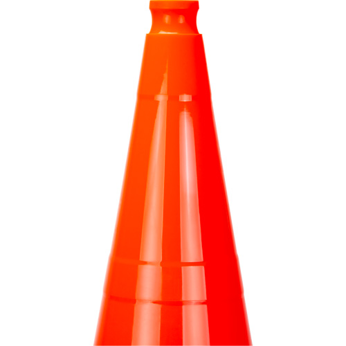 C&ocirc;ne de signalisation de premi&egrave;re qualit&eacute;, 28", Orange Sécurité Médic