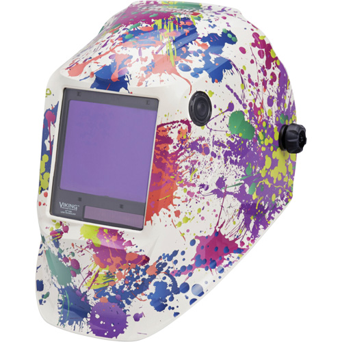 Masque de soudage VIKING 3350 Creative Spark, 3,74" lo x 3,34" la Champ de vision, Teinte 5 - 13 Sécurité Médic