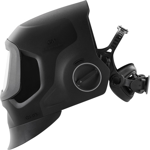 Masque de soudage noir &agrave; devant fixe Speedglas G5-03 Pro, 2,8" lo x 4,3" la Champ de vision, Teinte 2,5/5/8-13, Noir Sécurité Médic