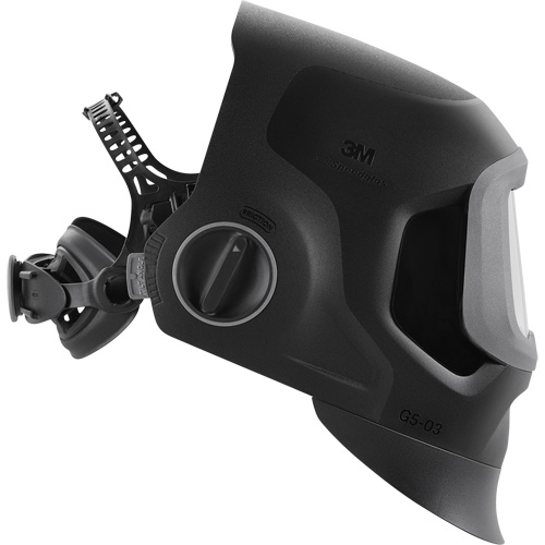 Masque de soudage noir &agrave; devant fixe Speedglas G5-03 Pro, 2,8" lo x 4,3" la Champ de vision, Teinte 8-14/3/5, Noir Sécurité Médic
