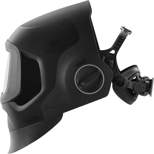 Masque de soudage noir &agrave; devant fixe Speedglas G5-03 Pro, 2,8" lo x 4,3" la Champ de vision, Teinte 8-14/3/5, Noir Sécurité Médic