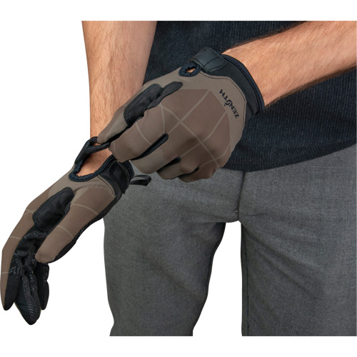 Flexible Utility Gloves, Synthetic Palm, Size Medium Sécurité Médic