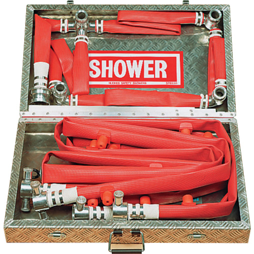 16-Nozzle Portable Decontamination Shower, Meets None Sécurité Médic