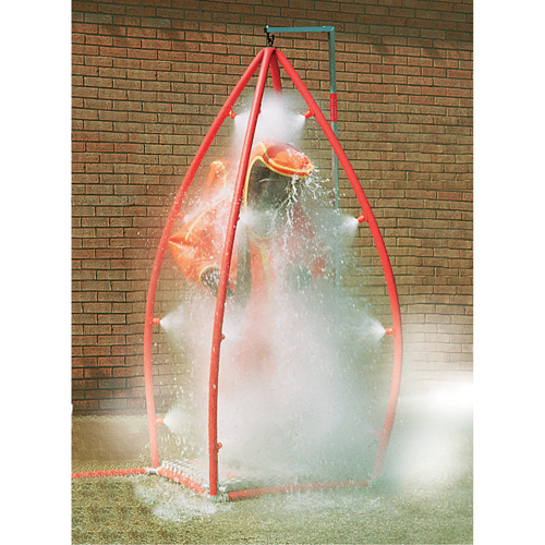 16-Nozzle Portable Decontamination Shower, Meets None Sécurité Médic