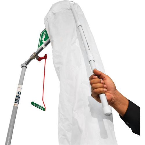 Safety Shower Test Kit with Bucket & Shower Sock Sécurité Médic