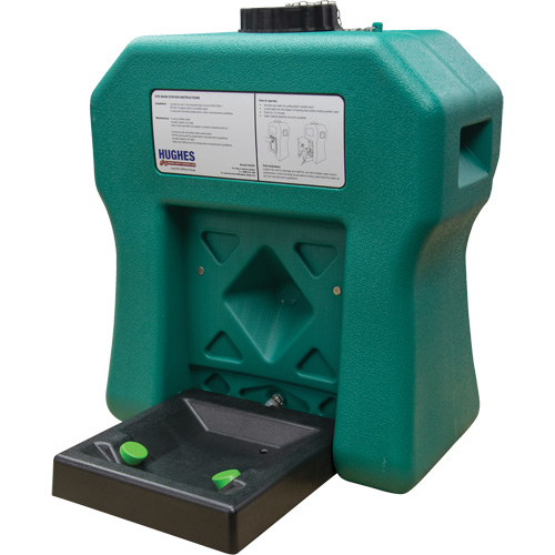 Portable Self-Contained Eyewash Station, Gravity-Fed, 16 gal. Capacity, Meets ANSI Z358.1 Sécurité Médic