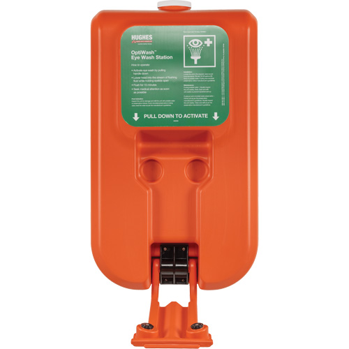 Portable Self-Contained Eyewash Station, Gravity-Fed, 10 gal. Capacity, Meets ANSI Z358.1 Sécurité Médic