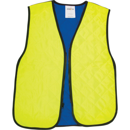 Evaporative Cooling Vest, Medium, High Visibility Lime-Yellow Sécurité Médic