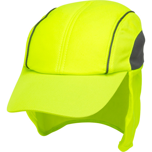 Cooling Hat with Neck Shade, Hi-Vis Lime Sécurité Médic