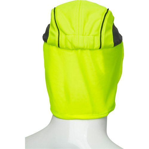 Cooling Hat with Neck Shade, Hi-Vis Lime Sécurité Médic