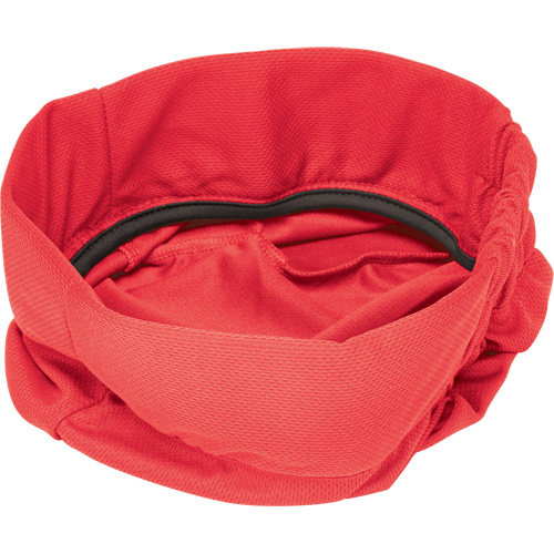 Casquette de protection refroidissante, Rouge Sécurité Médic