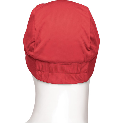 Casquette de protection refroidissante, Rouge Sécurité Médic