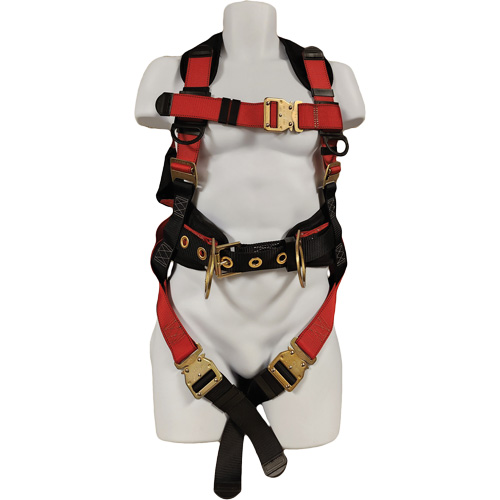 Contractor Safety Harness, CSA Certified, Class AP, Large, 352 lbs. Cap. Sécurité Médic