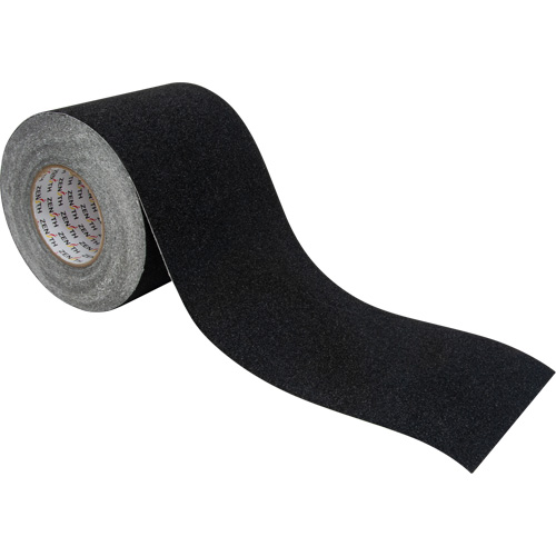 Ruban antid&eacute;rapant, 6" x 60', Noir Sécurité Médic