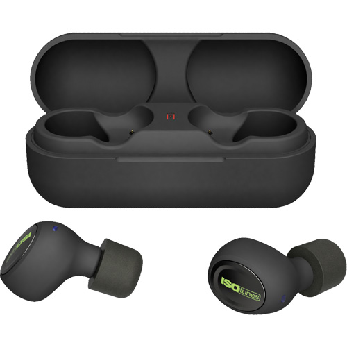 &eacute;couteurs sans fil Bluetooth 2.0 Free noir mat Sécurité Médic