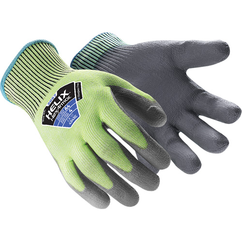 Gants r&eacute;sistant &agrave; la coupe & l'abrasion Helix 2057, Taille 6/T-petit, Calibre 13, Rev&ecirc;tement Polyur&eacute;thane, Enveloppe en PEHP, ASTM ANSI niveau A4/EN 388 niveau C Sécurité Médic