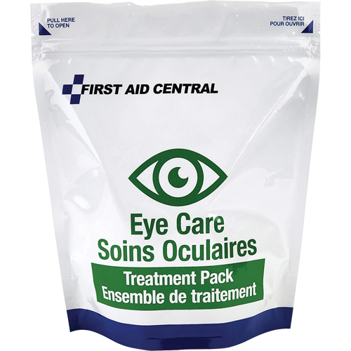 10 articles pour les soins oculaires pour la trousse d'intervention d'urgence de premiers soins Sécurité Médic
