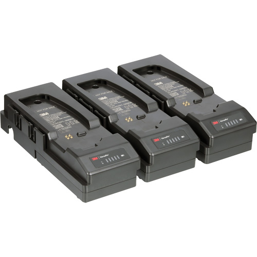 Versaflo 3-Station Battery Charger Pack for Versaflo TR-300+ PAPR Sécurité Médic