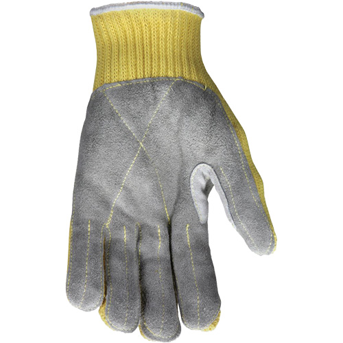 CutPro&reg; Cut Resistant Work Gloves with Split Leather Palm, Size Small, 7 Gauge, Kevlar&reg; Shell, ASTM ANSI Level A3 Sécurité Médic
