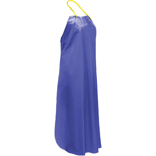 CoverMe Apron, PVC/Vinyl, 45" L x 35" W, Blue Sécurité Médic