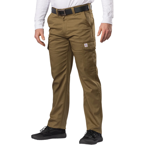 Big Flex Cargo Pants, Poly-Cotton/Spandex, Military Olive Green, Size 46, 30 Inseam Sécurité Médic