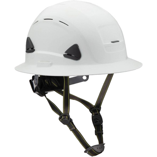 Casque Fibre Metal de style escalade avec bordure compl&egrave;te, R&eacute;pond aux normes CSA type 2, Suspension Rochet, Ventil&eacute; Sécurité Médic
