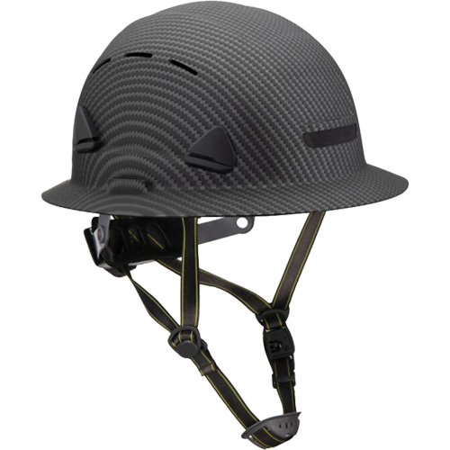 Fibre Metal Climbing Style Helmet with Full Brim, Meets CSA Type 2, Ratchet Suspension, Vented Sécurité Médic