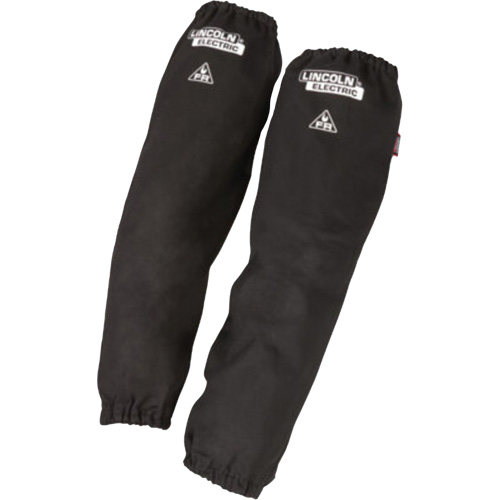 Traditional Flame Retardant Cotton Welding Sleeves, 21" L, Black Sécurité Médic