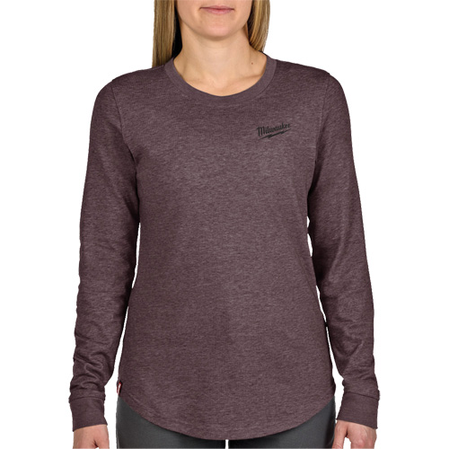 T-shirt hybride &agrave; manches longues FREEFLEX, Femmes, T-petit, Mauve Sécurité Médic