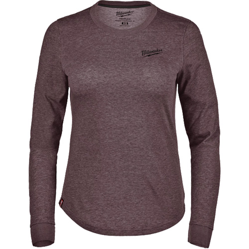 T-shirt hybride &agrave; manches longues FREEFLEX, Femmes, T-petit, Mauve Sécurité Médic