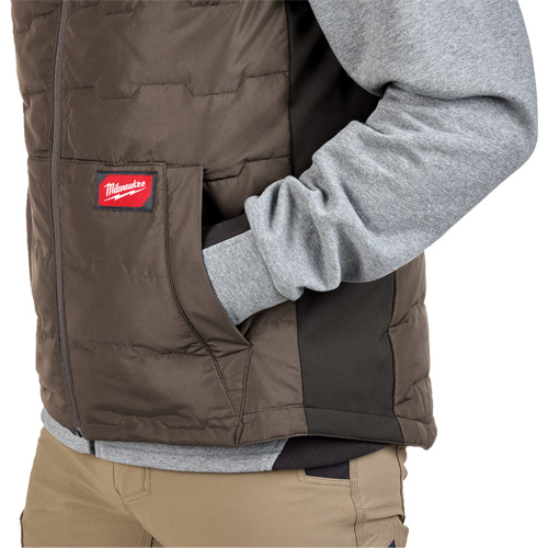 FREEFLEX Lightweight Insulated Vest, Men's, Small, Brown Sécurité Médic