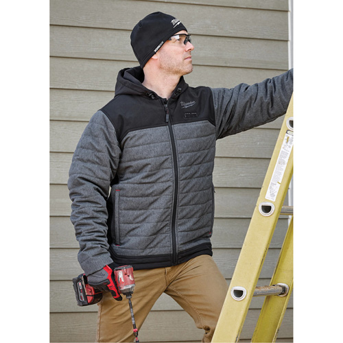 WORKSKIN Low-Profile Beanie, Polyester Lining, One Size, Black Sécurité Médic