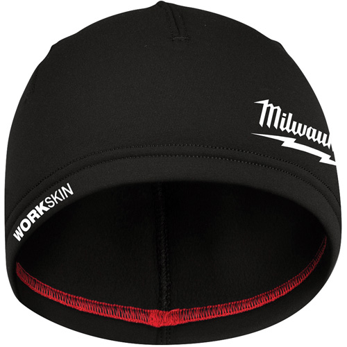 WORKSKIN Low-Profile Beanie, Polyester Lining, One Size, Black Sécurité Médic