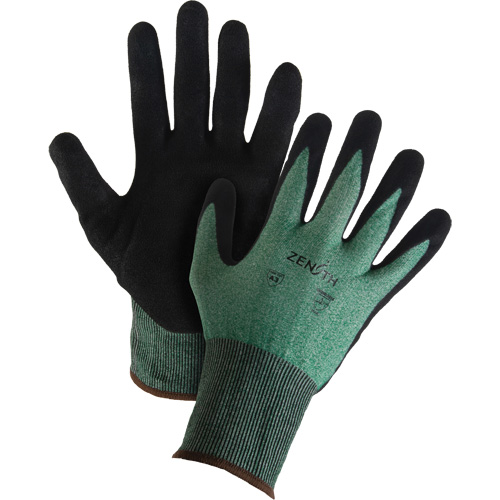 Gants l&eacute;gers et haute dext&eacute;rit&eacute; r&eacute;sistants &agrave; la coupe, Taille 11, Calibre 21, Rev&ecirc;tement Mousse de nitrile, Enveloppe en Acier inoxydable/PEHP, ASTM ANSI niveau A3 Sécurité Médic