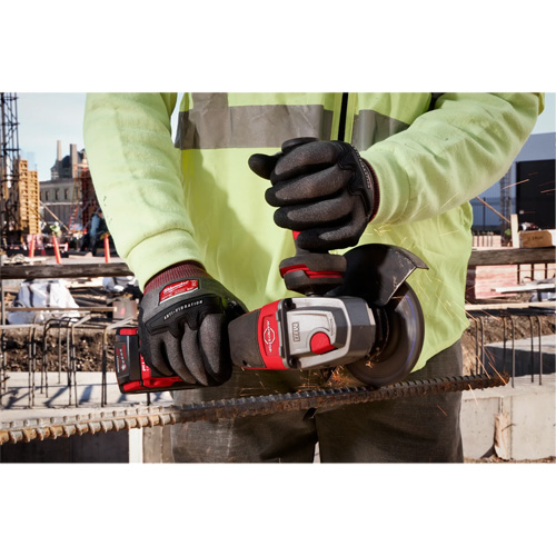 High-Dexterity Anti-Vibration Gloves, Size Small, Synthetic Palm Sécurité Médic