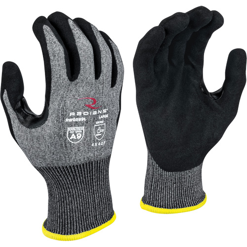 RWG589 Cut Protection Coated Gloves, Size X-Small, 18 Gauge, Foam Nitrile Coated, HPPE Shell, ASTM ANSI Level A9/EN 388 Level F Sécurité Médic