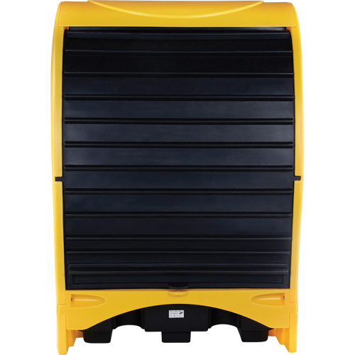 2-Drum Hard Cover Spill Pallet, 43.11" L x 61.61" W x 83.07" H, 1433 lbs. Load Capacity Sécurité Médic