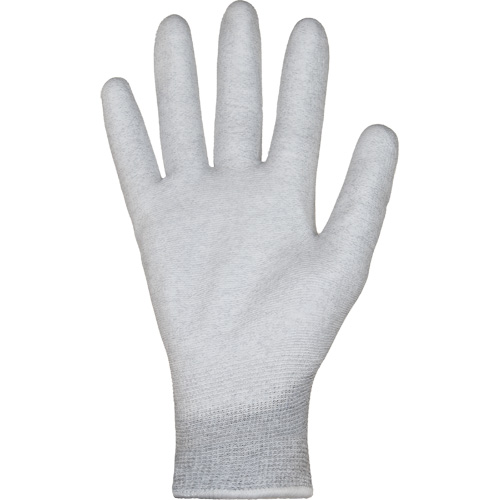 KnitActiv Electrostatic Dissipative Low-Linting White Gloves, 5, Polyurethane Coating, 13 Gauge, Nylon/Cotton Shell Sécurité Médic
