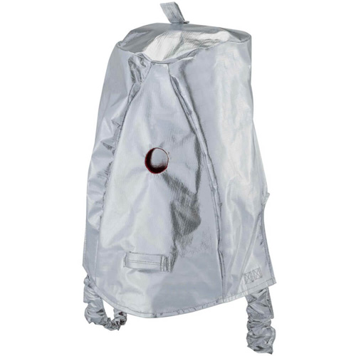 Cagoule r&eacute;fl&eacute;chissant la chaleur avec fen&ecirc;tre transparente dor&eacute;e Sécurité Médic